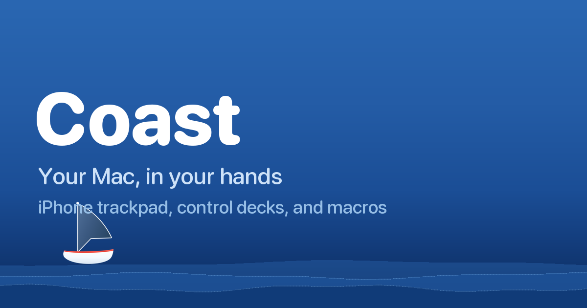 A control surface for your Mac that runs on the iPhone already sitting on your desk logo